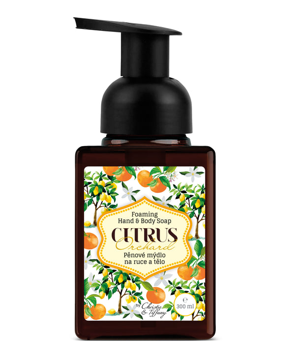 PENA-11 | Citrusový sad – pěnové mýdlo na ruce a tělo 300 ml