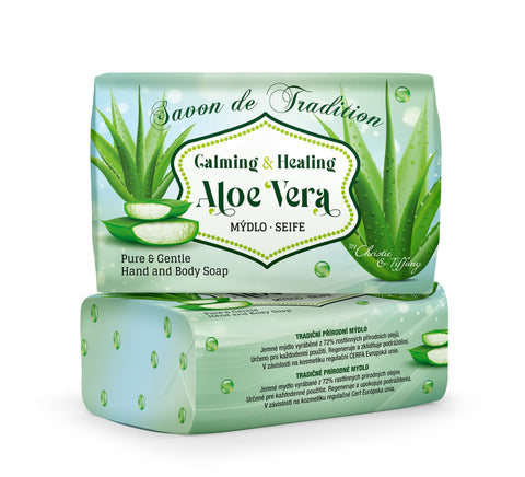 Přírodní mýdlo Aloe Vera - zklidňující a pečující 250 g SAVON-12_1.jpg