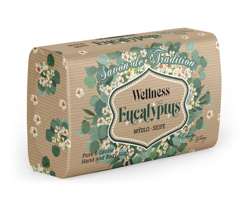 Přírodní mýdlo Eukalyptus - osvěžující a regenerační 250 g SAVON-13_2.jpg
